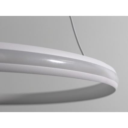 Reguliuojamas LED pakabinamas šviestuvas ant laido LED/55W/230V 3000–6500 K Ø 60 cm + nuotolinio valdymo pultas