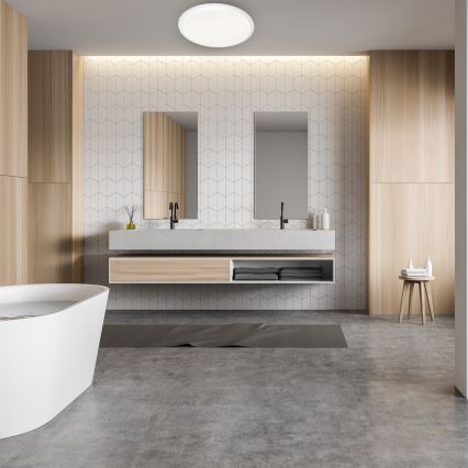 Dimeriuojamas LED lubinis šviestuvas CRUZ su nuotoliniu pulteliu LED/66W/230V 3300lm