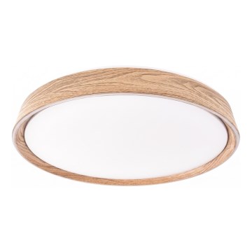 Dimeriuojamas LED lubinis šviestuvas ILVI LED/30W/230V 2700-6500K skersmuo 40 cm smėlinis + nuotolinis valdymas