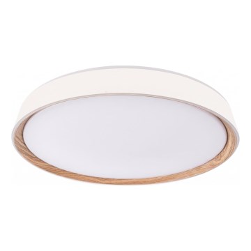Dimeriuojamas LED lubinis šviestuvas ILVI LED/45W/230V 2700-6500K skers. 50 cm balta/smėlinė + nuotolinis valdymas