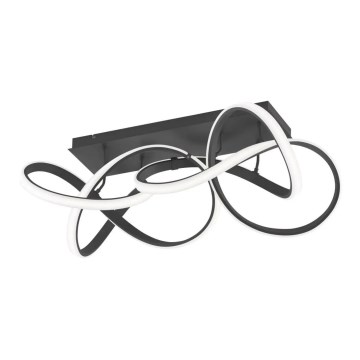 Dimeriuojamas LED lubinis šviestuvas INDIGO, 64 W, 230 V, juodas