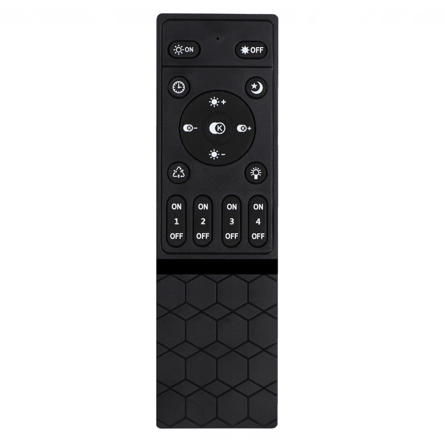 LED Dimeriuojamas lubinis šviestuvas LED/30W/230V 3000-6500K juodas Wi-Fi Tuya + nuotolinis valdymas