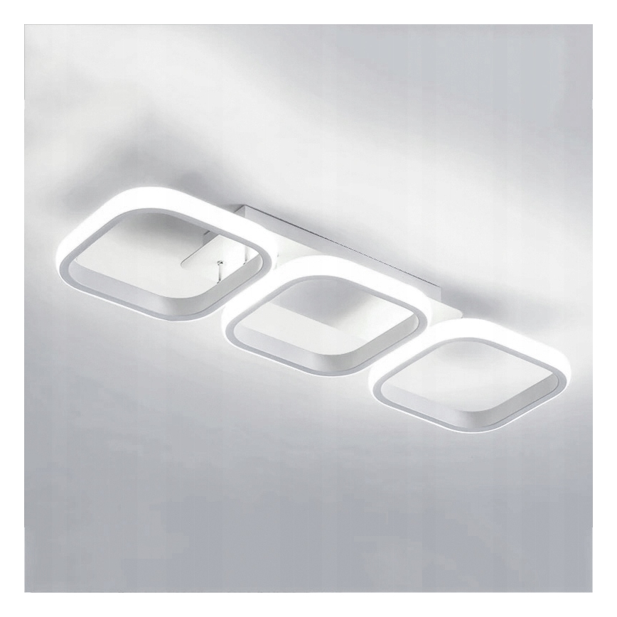 LED reguliuojamas lubinis šviestuvas LED/33W/230V 3000-6500K baltas Wi-Fi Tuya + nuotolinis valdymas