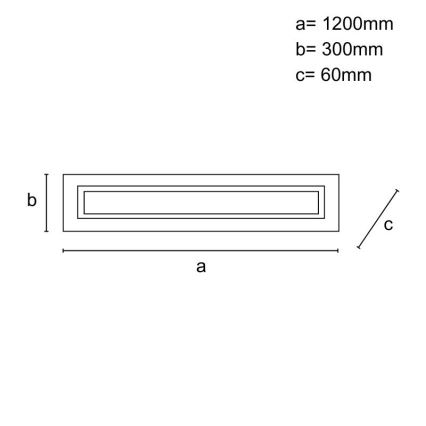 Dimeriuojamas LED lubinis šviestuvas LED/55W/230V 3000-6500K + nuotolinio valdymo pultas
