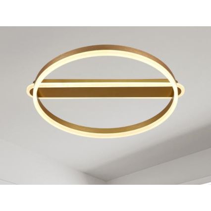Dimeriuojamas LED lubinis šviestuvas LED/60W/230V 3000-6500K + nuotolinis valdymas