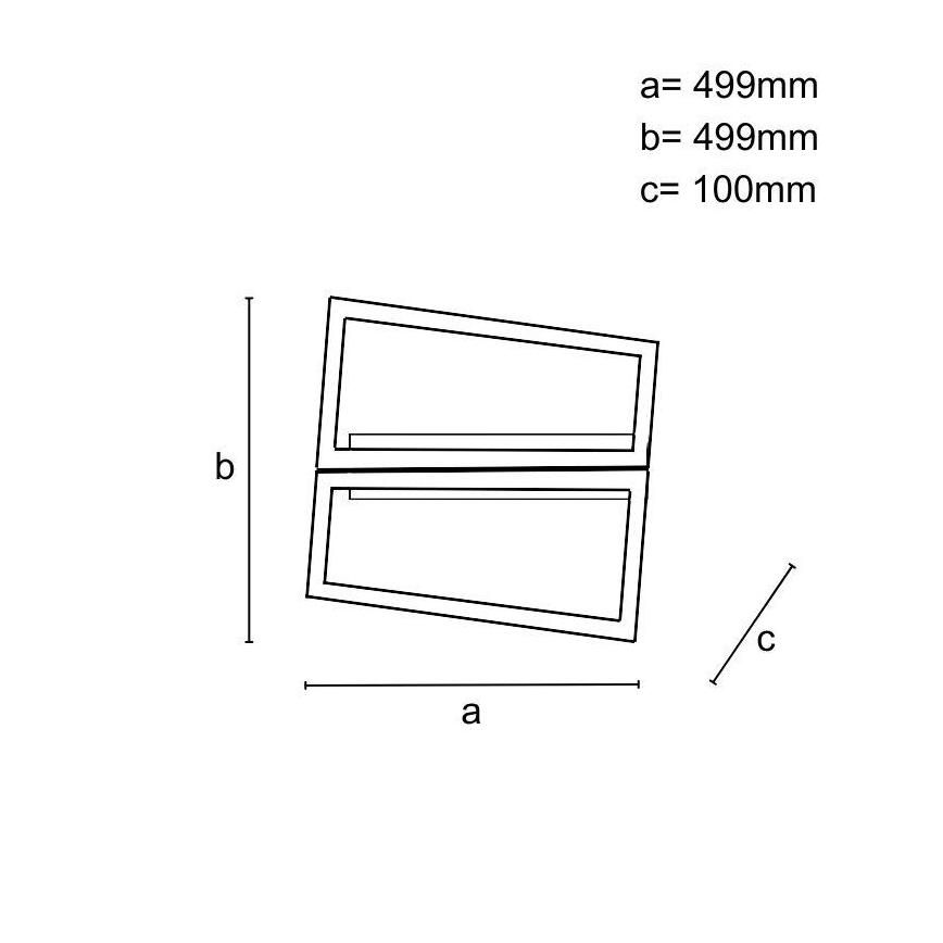 Dimeriuojamas LED lubinis šviestuvas LED/65W/230V 3000-6500K + nuotolinio valdymo pultas