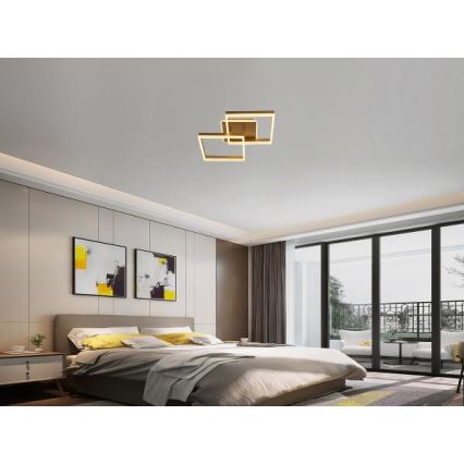 Dimeriuojamas LED lubinis šviestuvas LED/80W/230V 3000-6500K + nuotolinis valdymas