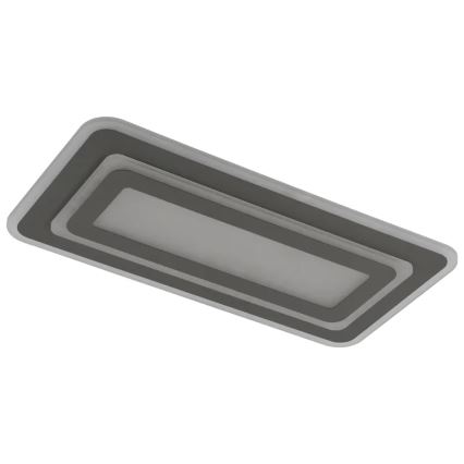 Dimeriuojamas LED lubinis šviestuvas LED/85W/230V 3000-6500K pilkas + nuotolinio valdymo pultas