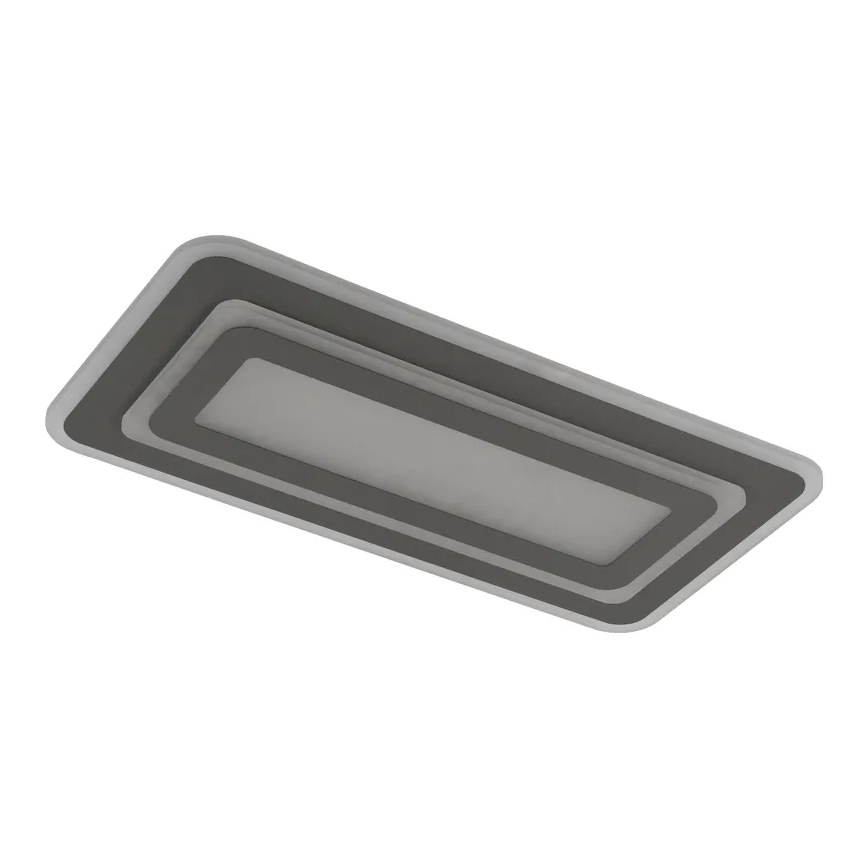 Dimeriuojamas LED lubinis šviestuvas LED/85W/230V 3000-6500K pilkas + nuotolinio valdymo pultas