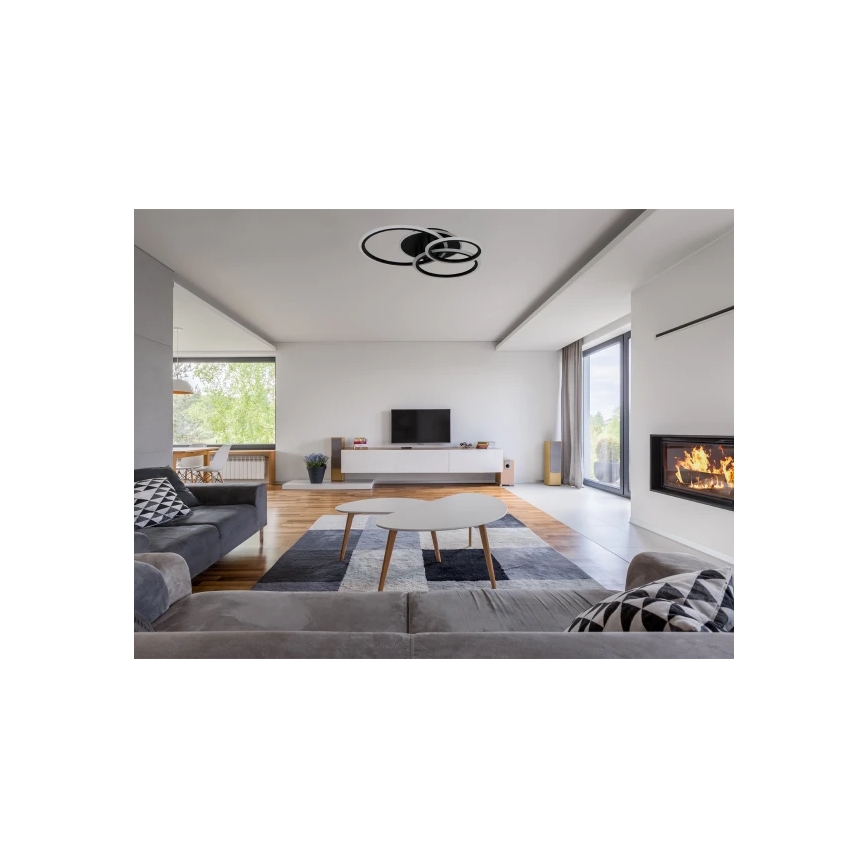 Dimeriuojamas LED lubinis šviestuvas LED/90W/230V 3000-6500K + nuotolinis valdymas