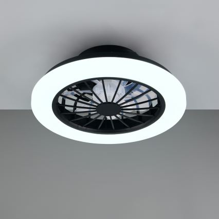 LED RGBW reguliuojamas lubų šviestuvas su ventiliatoriumi MALAWI LED/48W/230V 3000-6500K balta + nuotolinis valdymas