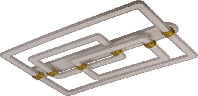 Dimeriuojamas LED lubų šviestuvas, 280 W, 230 V, 3000–6500 K, su nuotoliniu valdymu