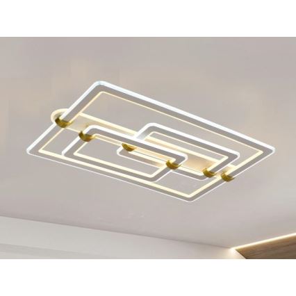 Dimeriuojamas LED lubų šviestuvas, 280 W, 230 V, 3000–6500 K, su nuotoliniu valdymu