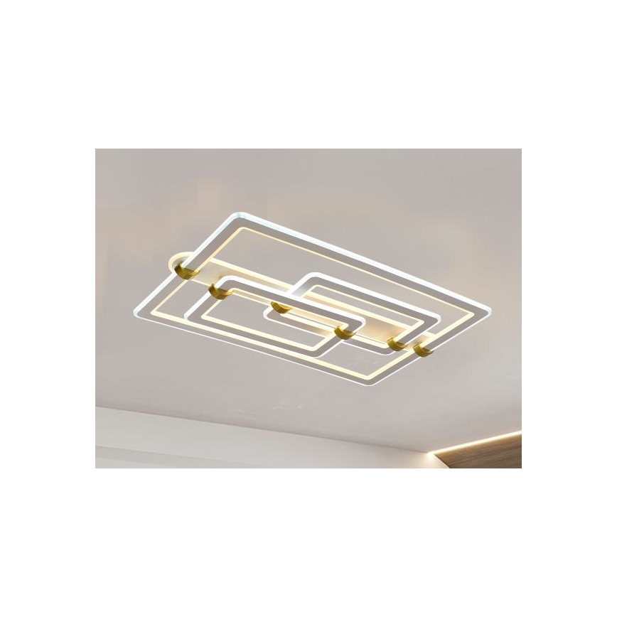 Dimeriuojamas LED lubų šviestuvas, 280 W, 230 V, 3000–6500 K, su nuotoliniu valdymu