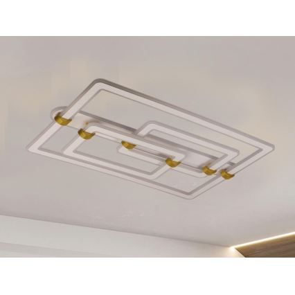 Dimeriuojamas LED lubų šviestuvas, 280 W, 230 V, 3000–6500 K, su nuotoliniu valdymu