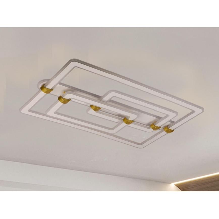 Dimeriuojamas LED lubų šviestuvas, 280 W, 230 V, 3000–6500 K, su nuotoliniu valdymu