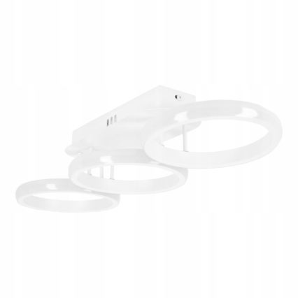 Reguliuojamas LED lubinis šviestuvas LED/30W/230V 3000–6500K baltas Wi‑Fi (Tuya) + nuotolinis pultas