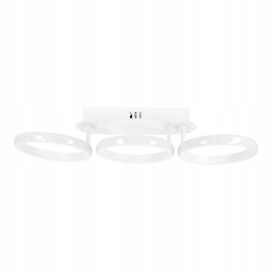 Reguliuojamas LED lubinis šviestuvas LED/30W/230V 3000–6500K baltas Wi‑Fi (Tuya) + nuotolinis pultas