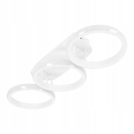 Reguliuojamas LED lubinis šviestuvas LED/30W/230V 3000–6500K baltas Wi‑Fi (Tuya) + nuotolinis pultas