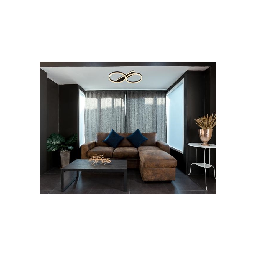 Dimeriuojamas LED lubų šviestuvas LED/60W/230V 3000-6500K + nuotolinio valdymo pultas