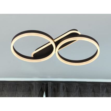 Dimeriuojamas LED lubų šviestuvas LED/60W/230V 3000-6500K + nuotolinio valdymo pultas