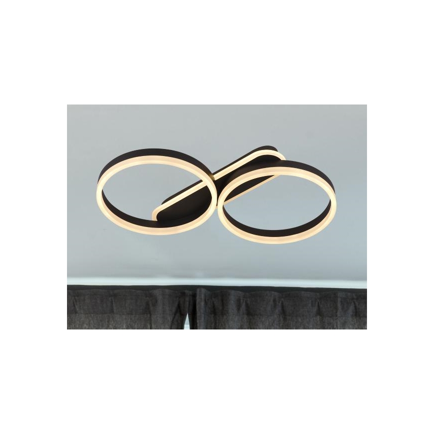 Dimeriuojamas LED lubų šviestuvas LED/60W/230V 3000-6500K + nuotolinio valdymo pultas