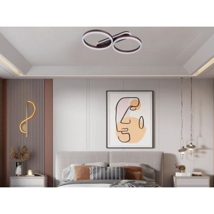 Dimeriuojamas LED lubų šviestuvas LED/60W/230V 3000-6500K + nuotolinis valdymas