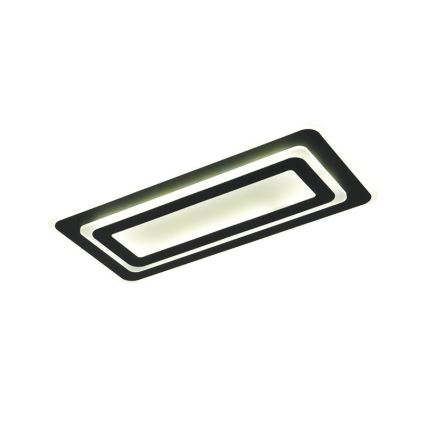 Reguliuojamas LED lubinis šviestuvas LED/85W/230V 3000-6500K juodas + nuotolinis valdymas