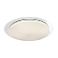 Dimeriuojamas LED lubų šviestuvas SONIC LED/35W/230V 3000-6000K skers. 45 cm balta + nuotolinio valdymo pultas