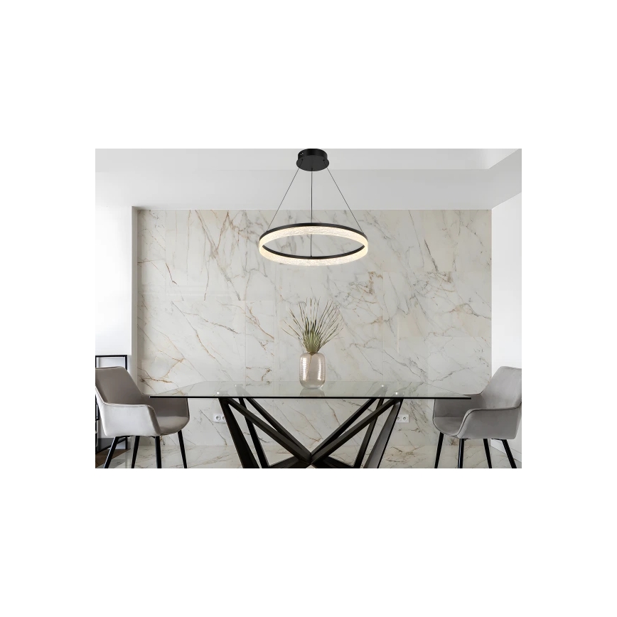 LED reguliuojama liustra ant laido ALIANZ LED/60W/230V 3000–6000K Ø 80 cm + nuotolinis valdymas