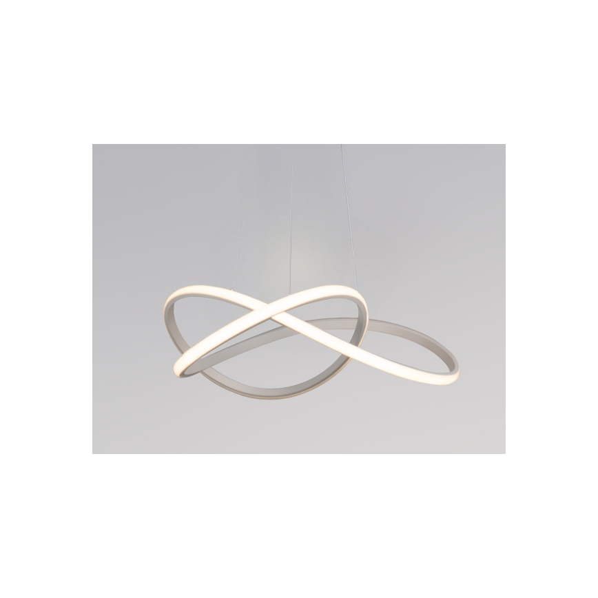 Reguliuojamas LED pakabinamas šviestuvas ant troselio LED/85W/230V 3000-6500K skers. 60 cm + su nuotoliniu pulteliu