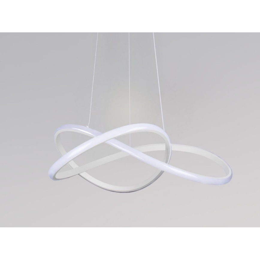 Reguliuojamas LED pakabinamas šviestuvas ant troselio LED/85W/230V 3000-6500K skers. 60 cm + su nuotoliniu pulteliu