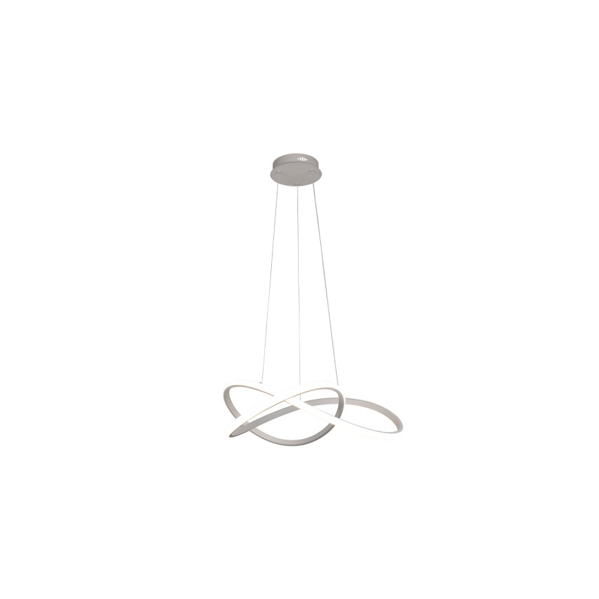 Reguliuojamas LED pakabinamas šviestuvas ant troselio LED/85W/230V 3000-6500K skers. 60 cm + su nuotoliniu pulteliu