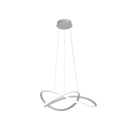 Reguliuojamas LED pakabinamas šviestuvas ant troselio LED/85W/230V 3000-6500K skers. 60 cm + su nuotoliniu pulteliu