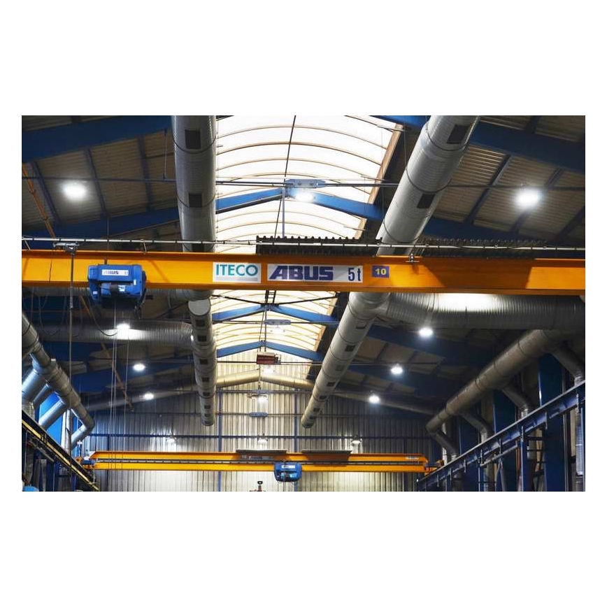 LED Dimeriuojamas pramoninis techninis šviestuvas GOLY PLUS HIGHBAY LED/100W/230V 4000K IP65 juodas