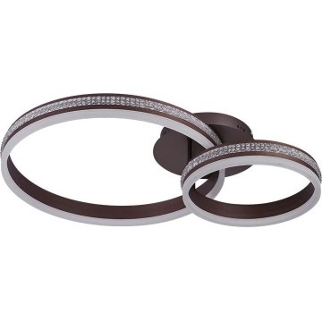 Dimeriuojamas LED prigludęs lubinis šviestuvas LED/110W/230V 3000-6500K + su nuotoliniu valdymu