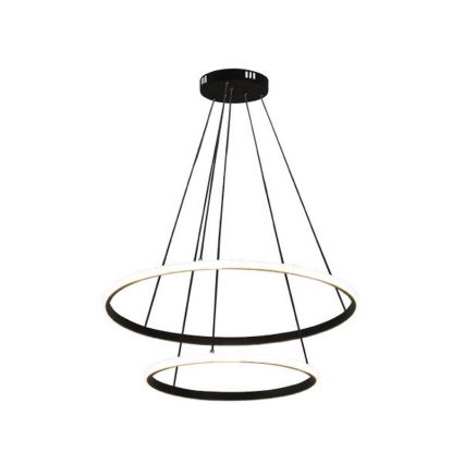 LED dimeriuojamas kabantis šviestuvas ant troselio LED/55W/230V 3000-6500K skersmuo 60 cm + nuotolinis pultelis