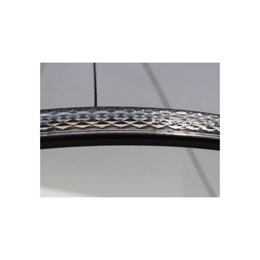 LED dimeriuojamas kabantis šviestuvas ant troselio LED/55W/230V 3000-6500K skersmuo 60 cm + nuotolinis pultelis