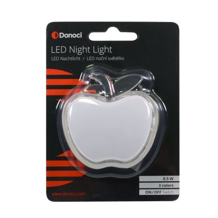 Donoci naktinė lemputė LED/0,5W/230V