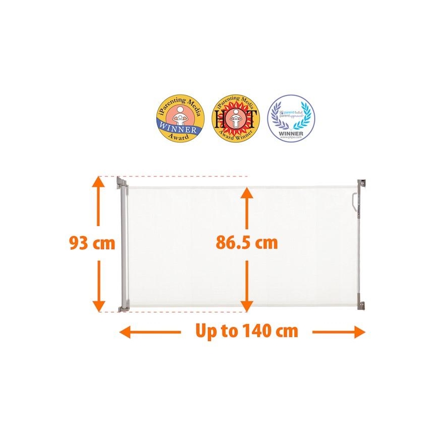Dreambaby - Apsauginis barjeras 0-140 cm