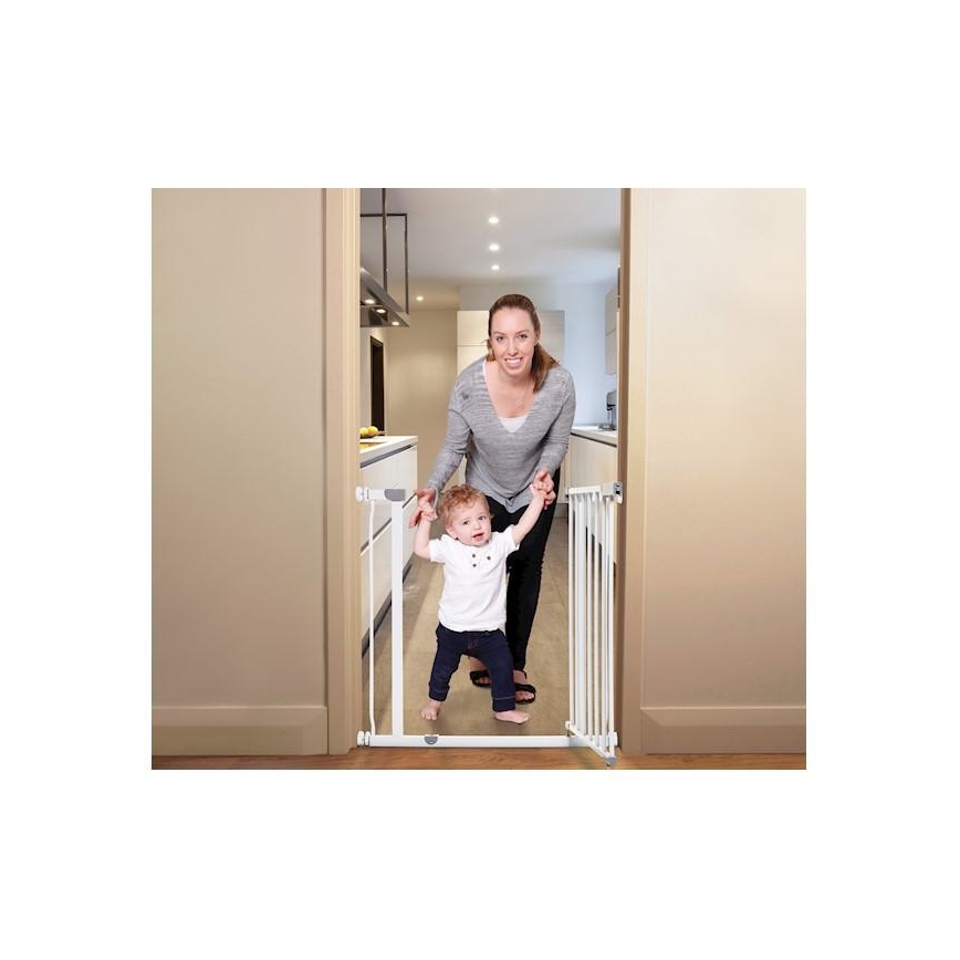 Dreambaby - Apsauginis barjeras AVA 75-81 cm baltas