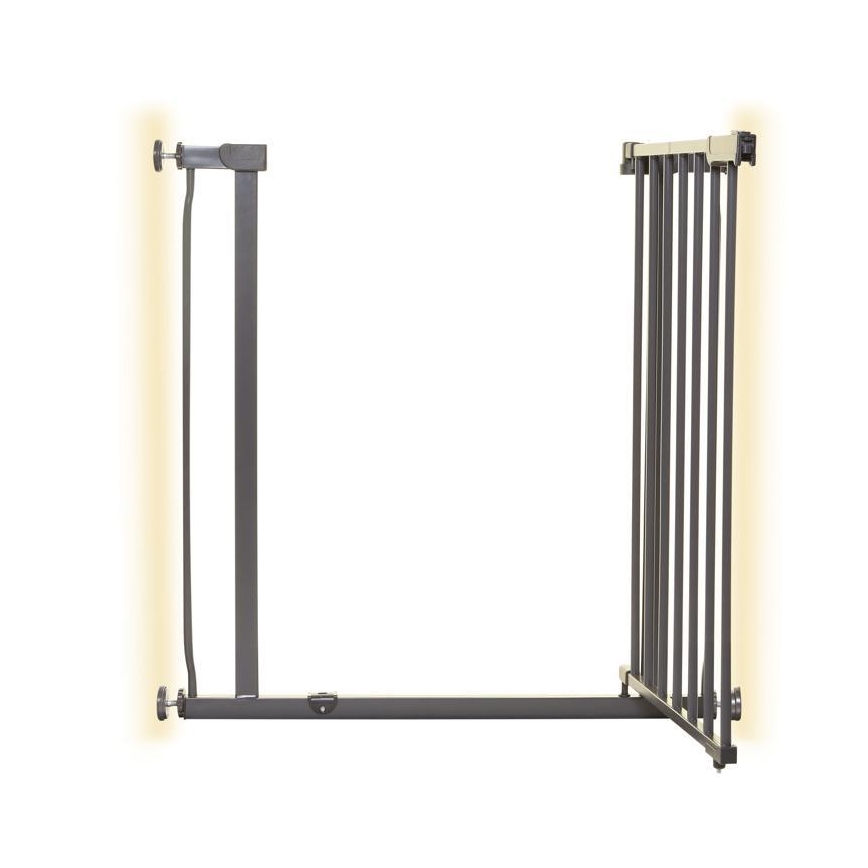 Dreambaby - Apsauginis barjeras AVA 75-81 cm pilkos spalvos