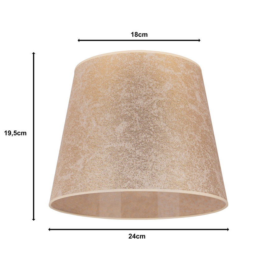 Duolla - Gaubtas CLASSIC M E27 diametras 24 cm auksas