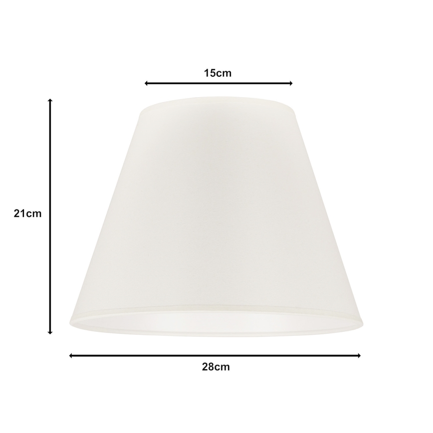 Duolla - Gaubtas SOFIA S E27 diametras 28 cm smėlio spalva