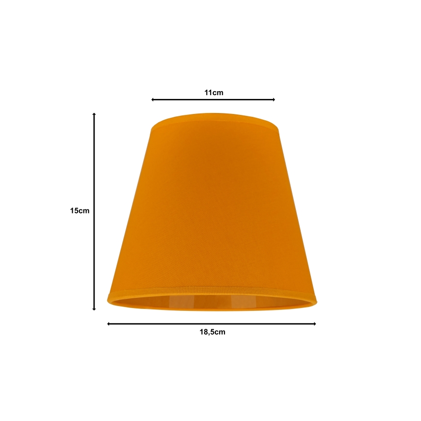 Duolla - Gaubtas SOFIA XS E14 diametras 18,5 cm geltona