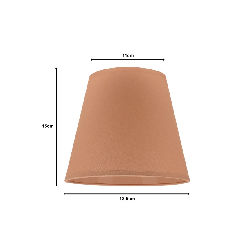 Duolla - Gaubtas SOFIA XS E14 diametras 18,5 cm ruda