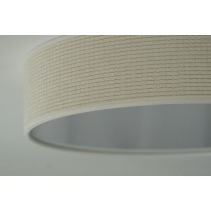 Duolla - LED lubinis šviestuvas CORTINA LED/26W/230V diametras 30 cm 4000K kreminė