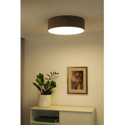 Duolla - LED lubinis šviestuvas CORTINA LED/26W/230V diametras 30 cm 4000K ruda
