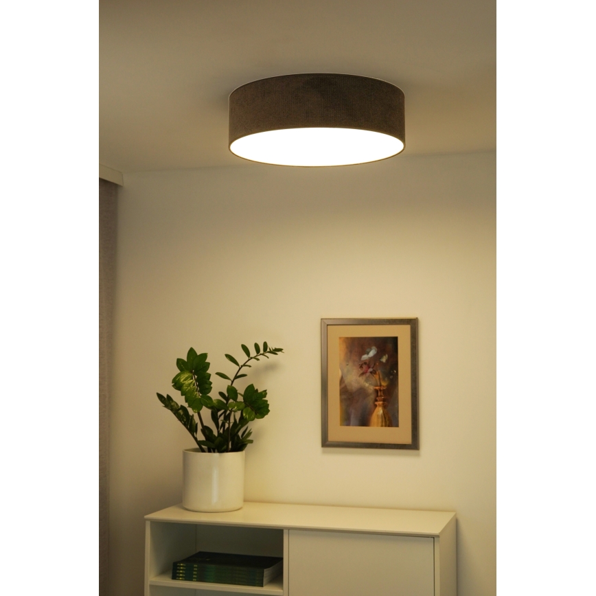 Duolla - LED lubinis šviestuvas CORTINA LED/26W/230V diametras 30 cm 4000K ruda