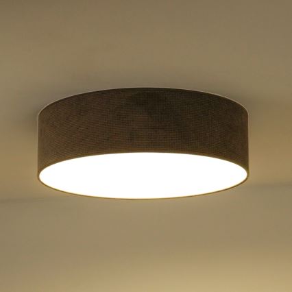 Duolla - LED lubinis šviestuvas CORTINA LED/26W/230V diametras 30 cm 4000K ruda